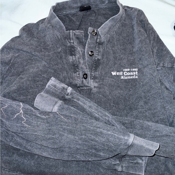 Oakland long sleeve crop - Picture 1 of 3